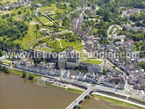 Photo aérienne de Amboise