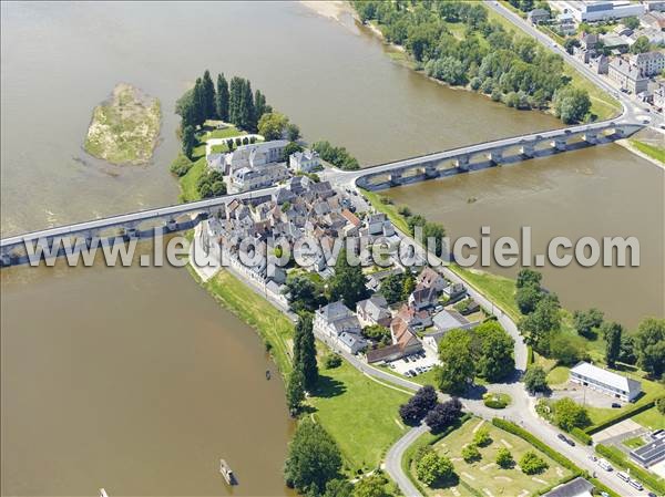 Photo aérienne de Amboise