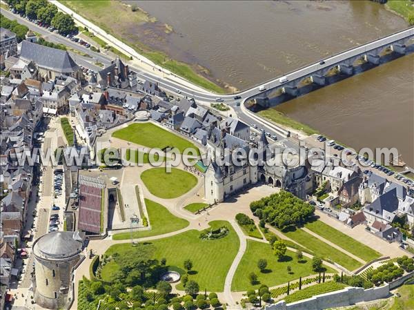 Photo aérienne de Amboise