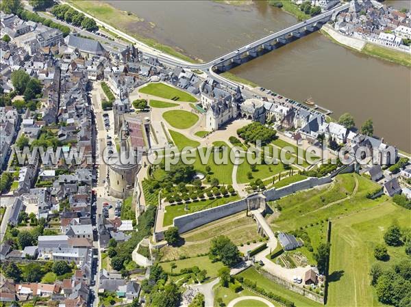 Photo aérienne de Amboise