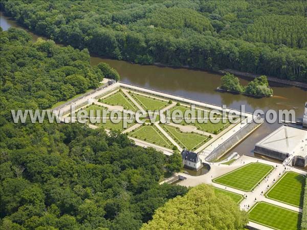 Photo aérienne de Chenonceaux