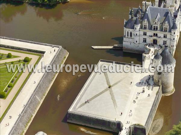 Photo aérienne de Chenonceaux