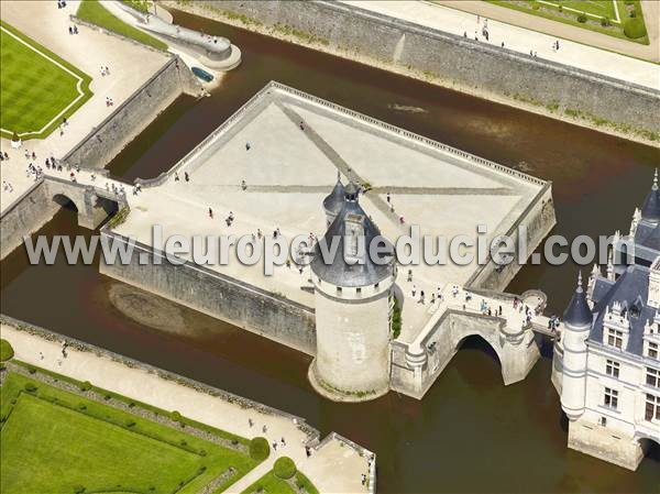 Photo aérienne de Chenonceaux