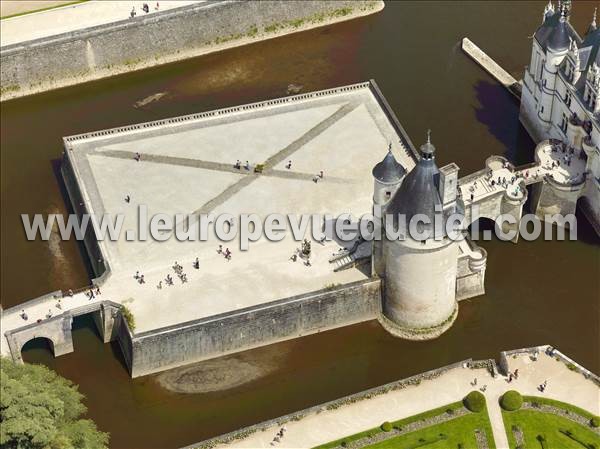 Photo aérienne de Chenonceaux