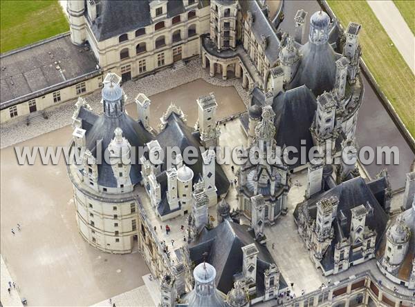 Photo aérienne de Chambord