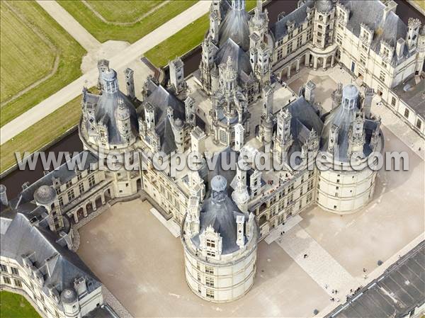 Photo aérienne de Chambord