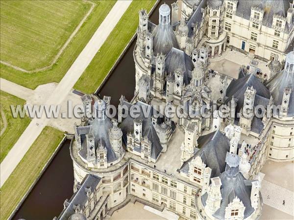 Photo aérienne de Chambord