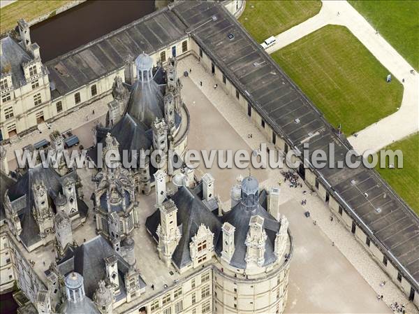 Photo aérienne de Chambord