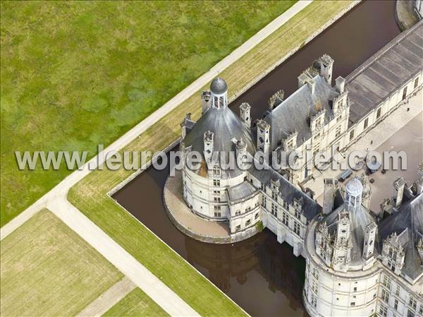 Photo aérienne de Chambord