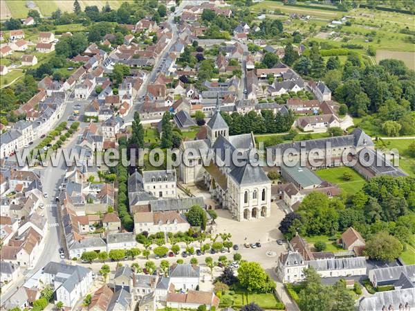 Photo aérienne de Saint-Benoît-sur-Loire