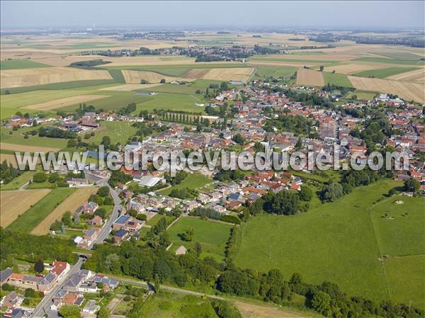 Photo aérienne de Saint-Aubert