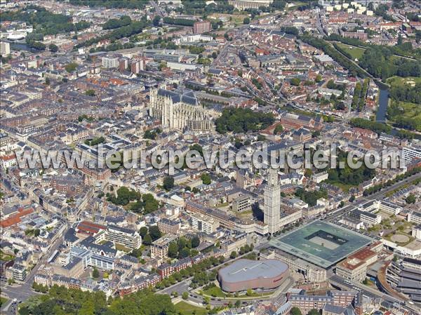 Photo aérienne de Amiens