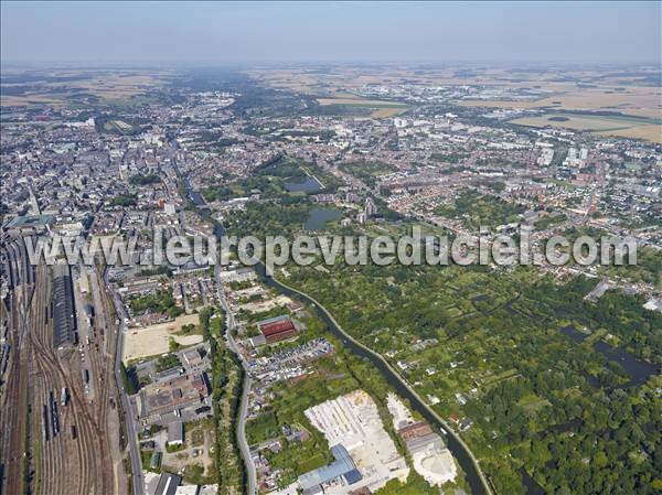 Photo aérienne de Amiens