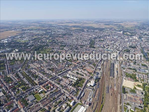 Photo aérienne de Amiens