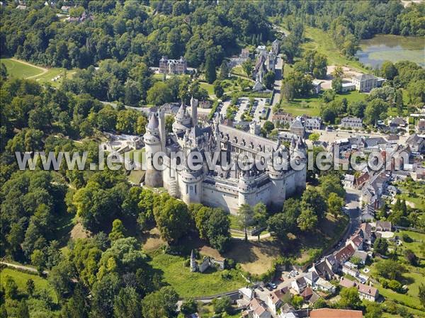 Photo aérienne de Pierrefonds