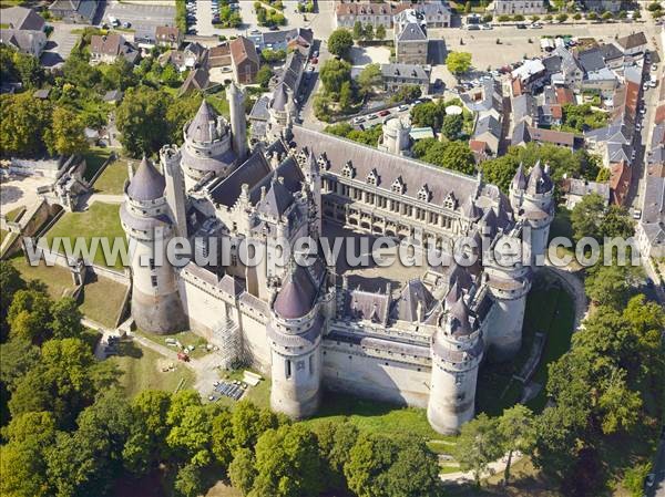 Photo aérienne de Pierrefonds