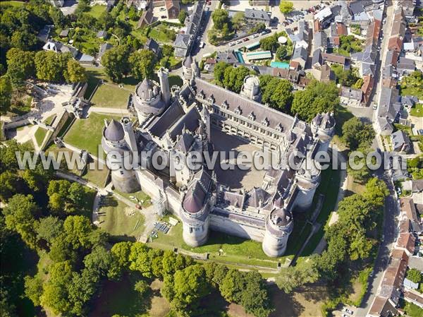 Photo aérienne de Pierrefonds