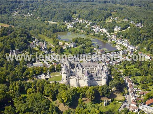 Photo aérienne de Pierrefonds