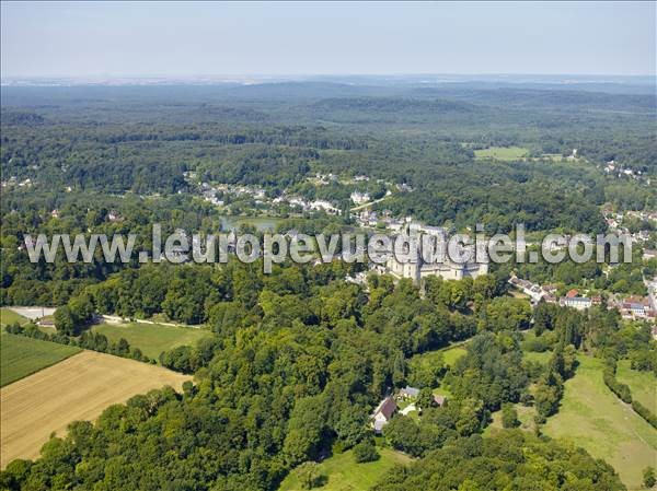 Photo aérienne de Pierrefonds