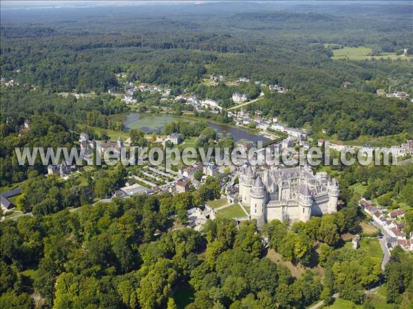 Photo aérienne de Pierrefonds