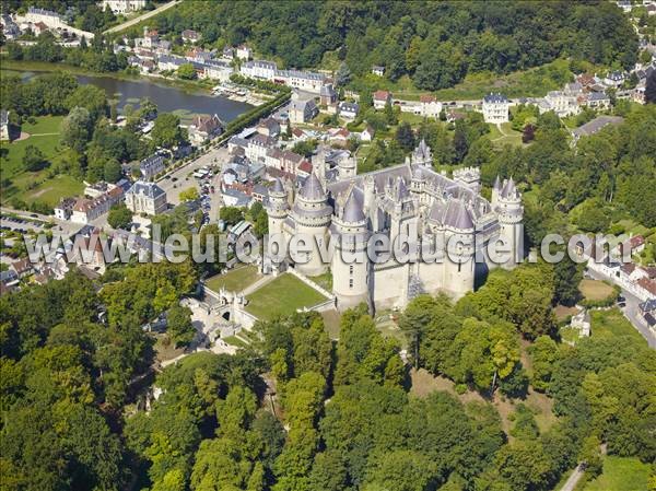 Photo aérienne de Pierrefonds