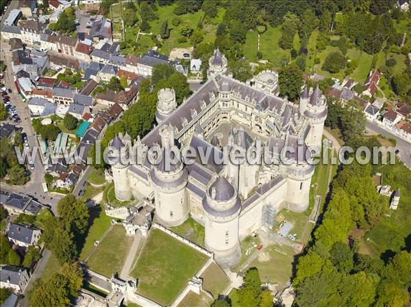 Photo aérienne de Pierrefonds