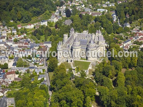 Photo aérienne de Pierrefonds