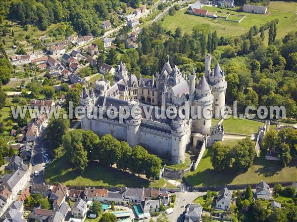 Photo aérienne de Pierrefonds