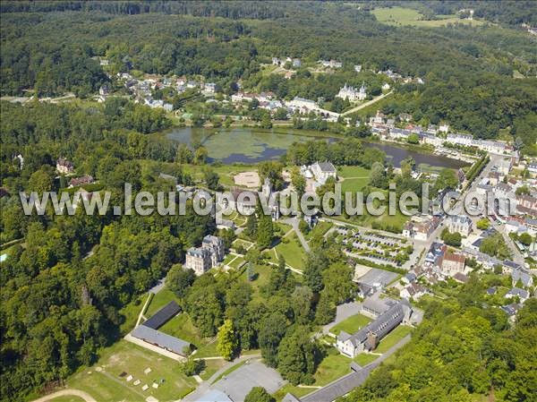 Photo aérienne de Pierrefonds