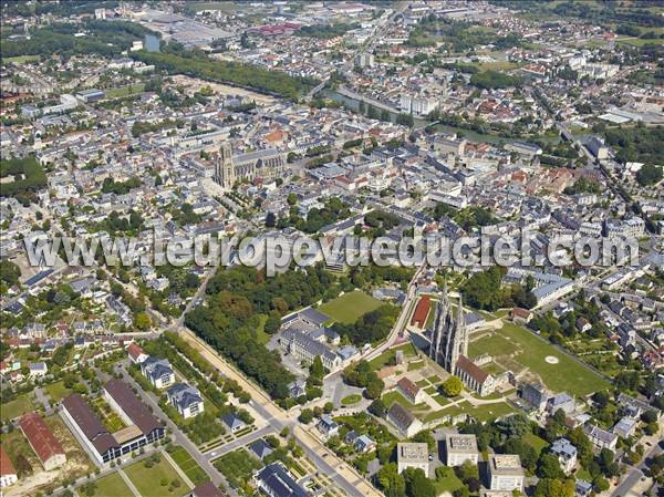 Photo aérienne de Soissons