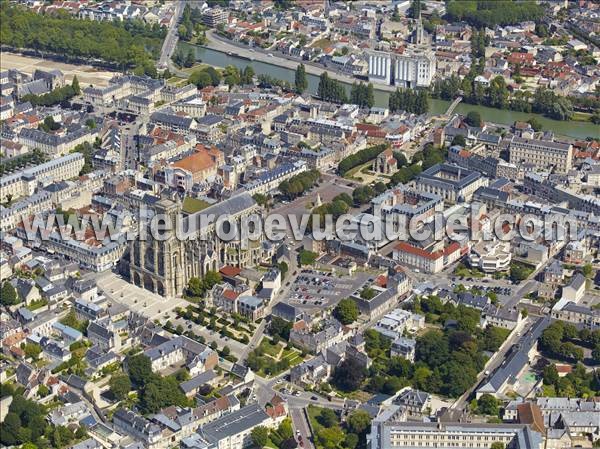 Photo aérienne de Soissons