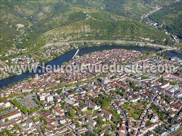 Photo aérienne de Cahors