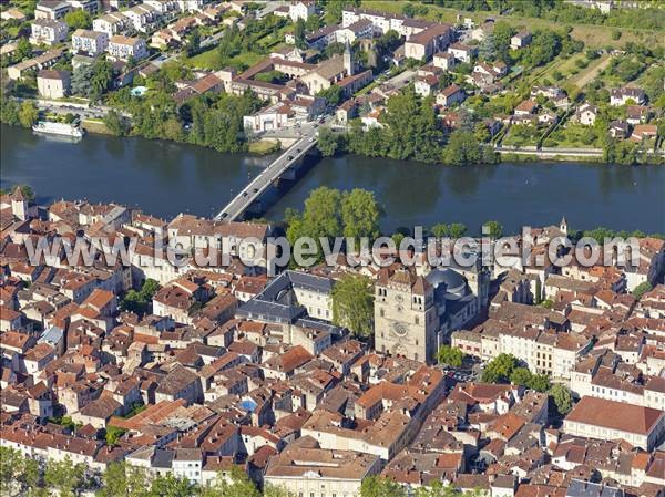 Photo aérienne de Cahors