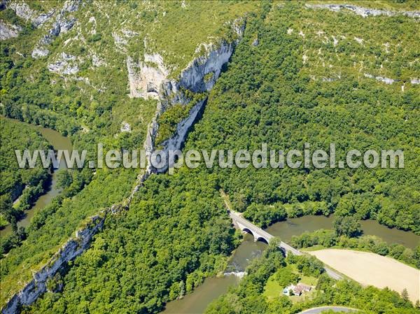 Photo aérienne de Saint-Antonin-Noble-Val
