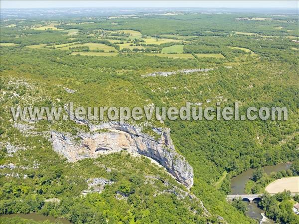Photo aérienne de Saint-Antonin-Noble-Val