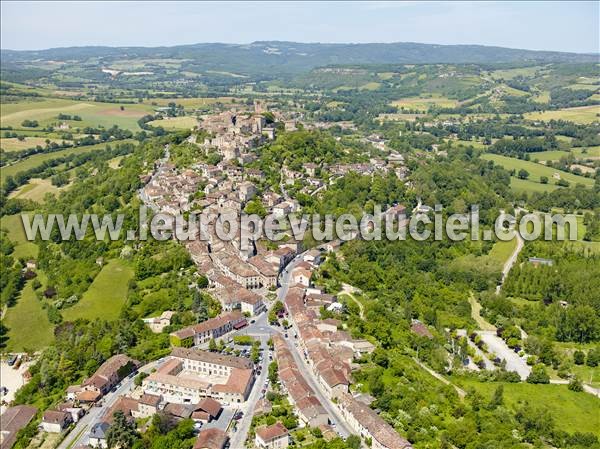 Photo aérienne de Cordes-sur-Ciel