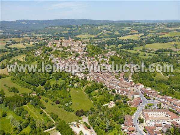 Photo aérienne de Cordes-sur-Ciel