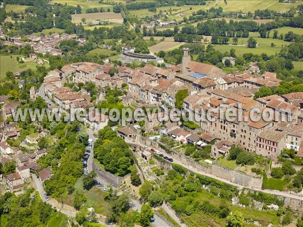 Photo aérienne de Cordes-sur-Ciel