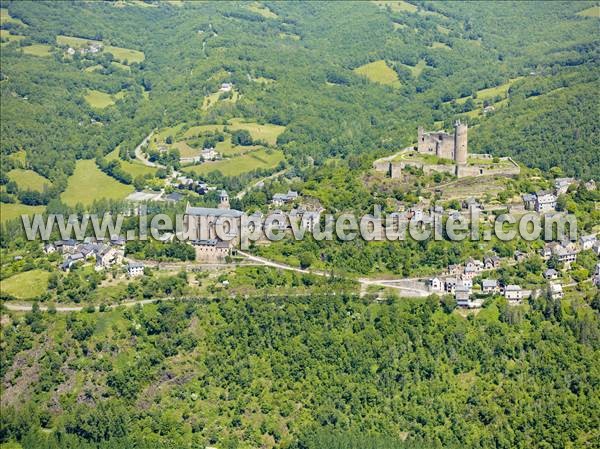 Photo aérienne de Najac