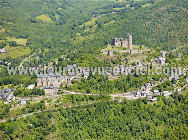 Photo aérienne de Najac