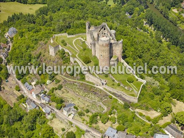 Photo aérienne de Najac