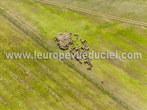 Photo aérienne de Hures-la-Parade