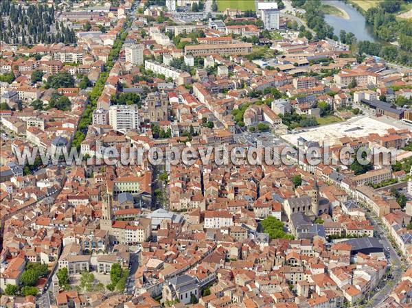 Photo aérienne de Millau