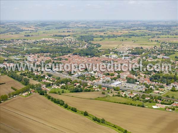 Photo aérienne de Villefranche-de-Lauragais