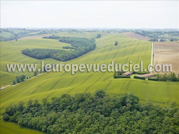 Photo aérienne de Montesquieu-Lauragais