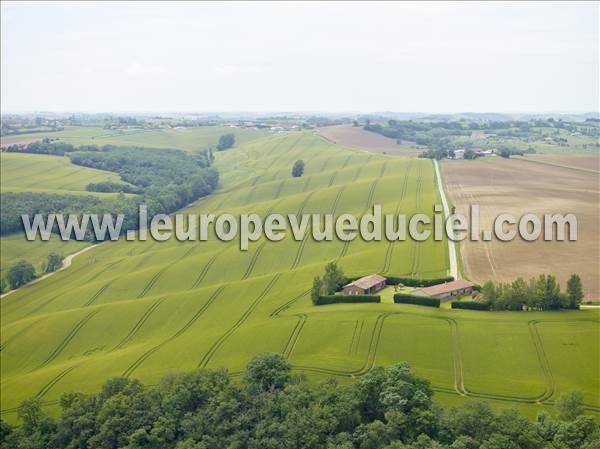 Photo aérienne de Montesquieu-Lauragais