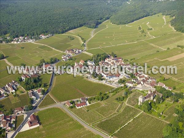 Photo aérienne de Gevrey-Chambertin