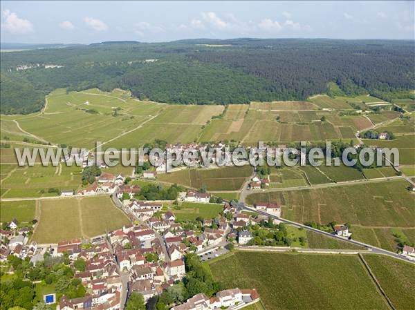 Photo aérienne de Gevrey-Chambertin