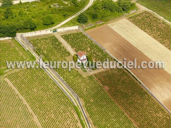 Photo aérienne de Meursault