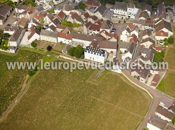 Photo aérienne de Chassagne-Montrachet